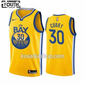 Dres Golden State Warriors Stephen Curry 30 Nike 2019-20 Statement Edition Swingman - Dječji